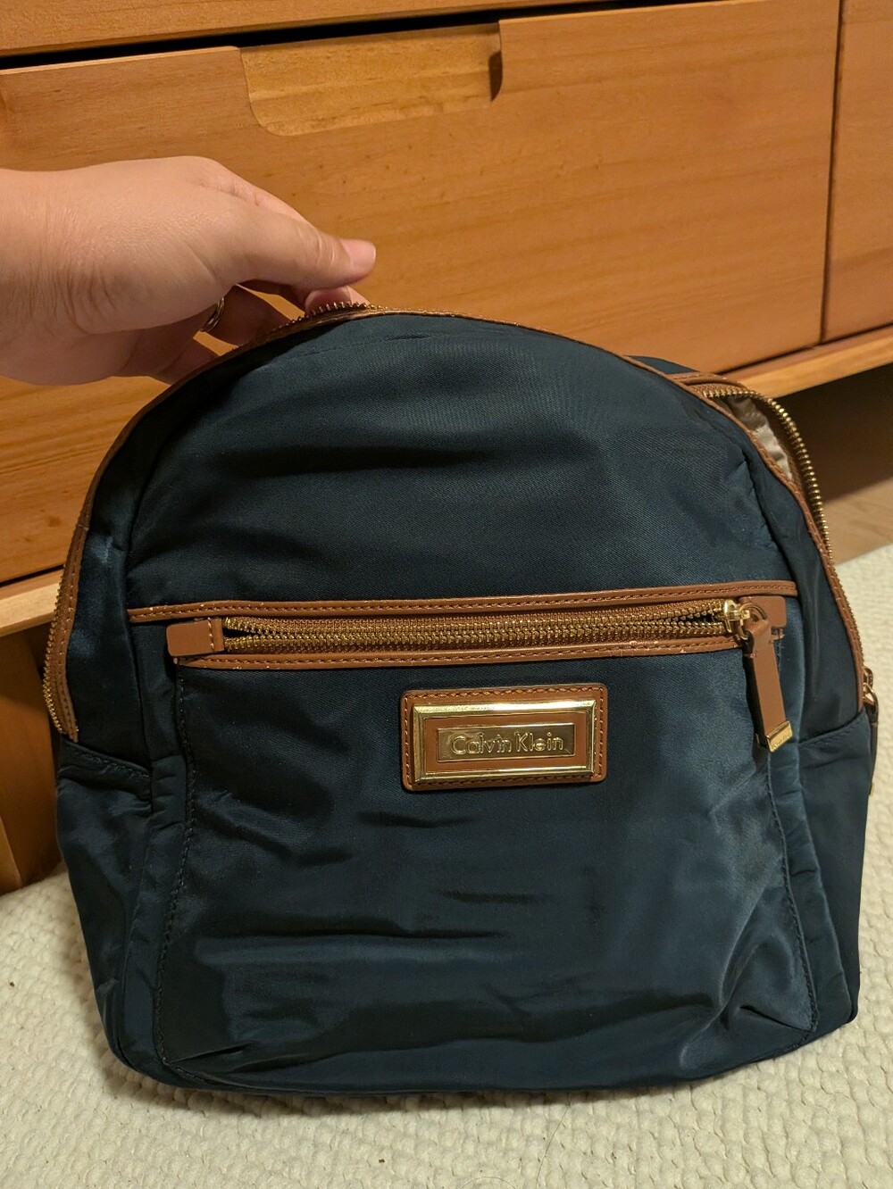 Calvin Klein Chic Navy Backpack